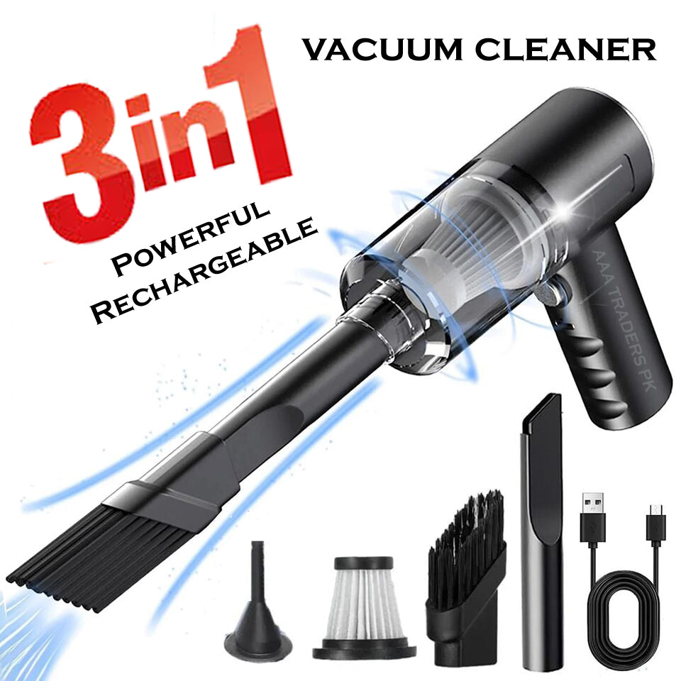 3 In 1 Portable Vacuum Cleaner
