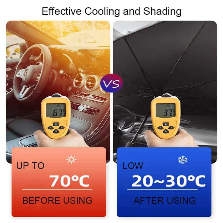 Car Windshield Sun Shade Umbrella