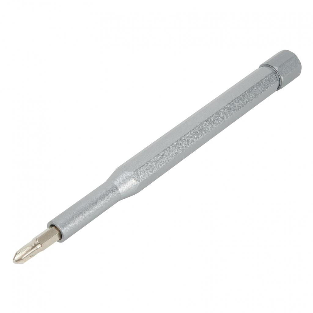 Alloy Steel Screwdriver Aluminum Handle Dark Gray Holder Magnetic