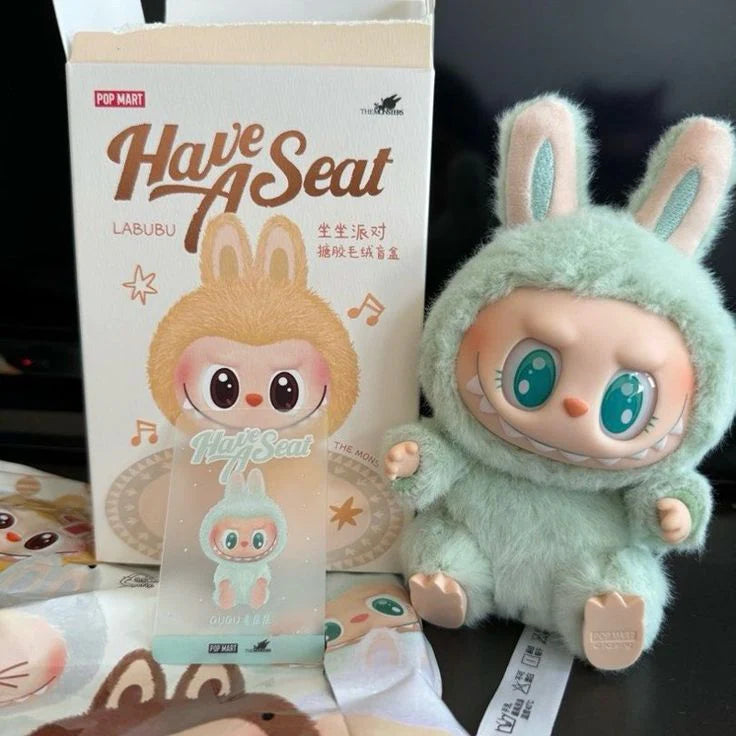 Labubu Doll – Big in To Energy | Soft Plush Collectible Toy for Kids & Anime Lovers | Cute Cartoon Figure Decoration Gift