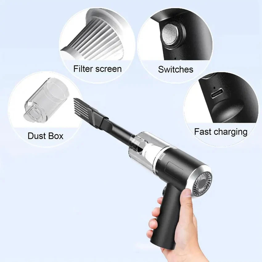 3 In 1 Portable Vacuum Cleaner